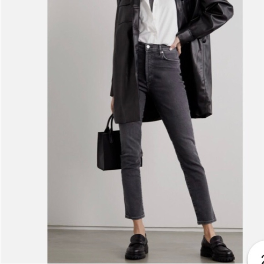 NWOT CoH (24) Olivia High Rise Slim Ankle Gray Jeans
